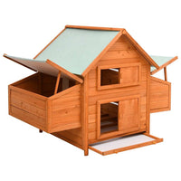 Poulailler en bois 2 nichoirs Ma Poupoule · La Fermette