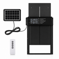 Le Gardien Solaire, porte automatique